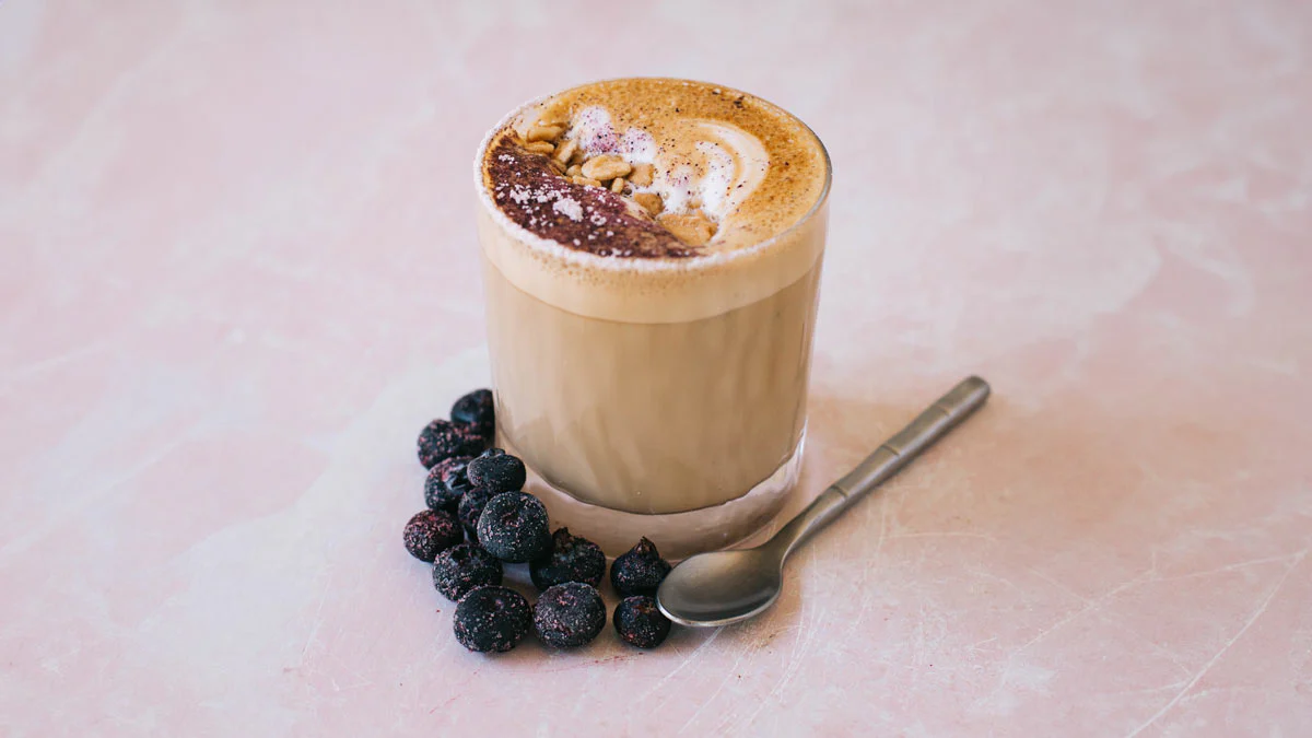 Blueberry Pancakes Latte